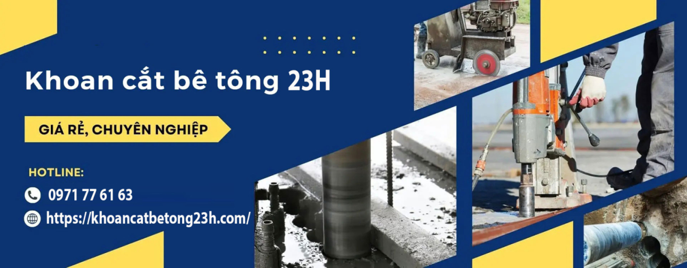 Khoan cắt bê tông Tphcm